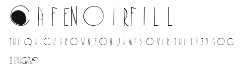 CafeNoirFill Preview