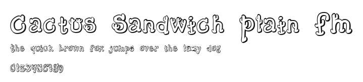 Cactus Sandwich Plain FM Preview