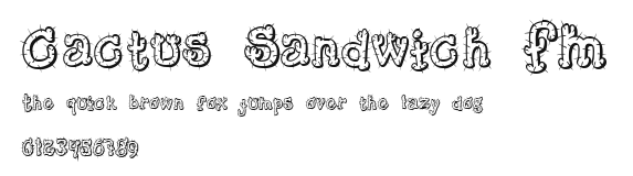 Cactus Sandwich FM Preview