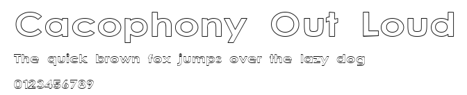 Cacophony Out Loud Preview