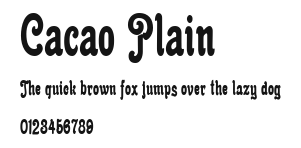 Cacao Plain Preview