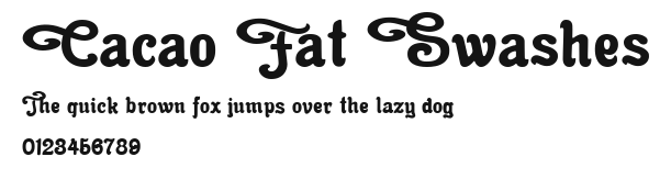 Cacao Fat Swashes Preview