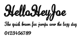 HelloHeyJoe Preview