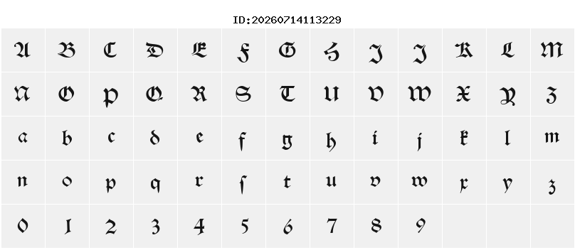 Character Map