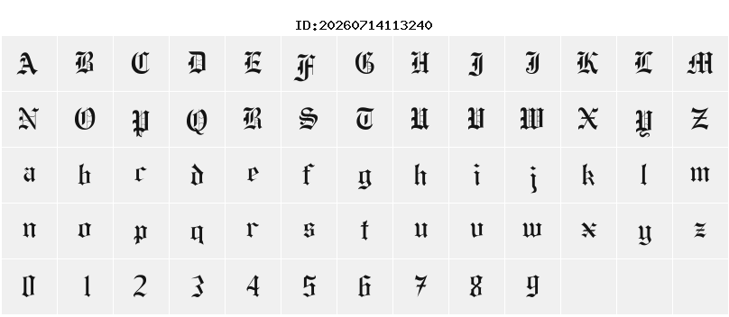 Character Map