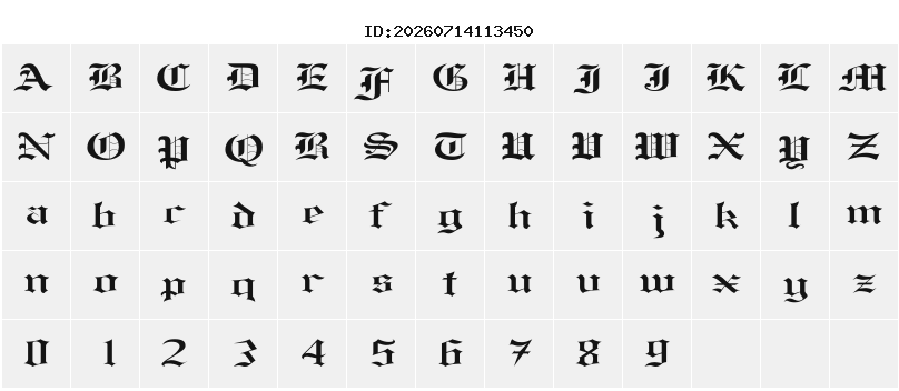 Character Map