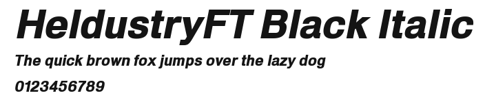 HeldustryFT Black Italic.ttf