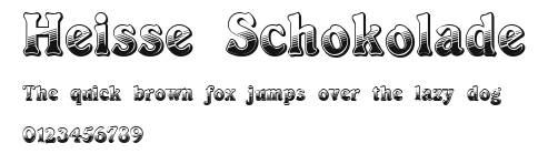 Heisse Schokolade.ttf