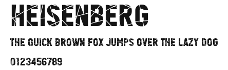 Heisenberg.otf