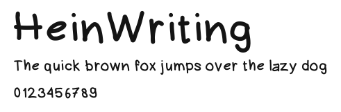 HeinWriting.ttf