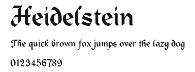 Heidelstein.ttf