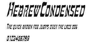 HebrewCondensed.ttf