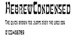 HebrewCondensed.ttf