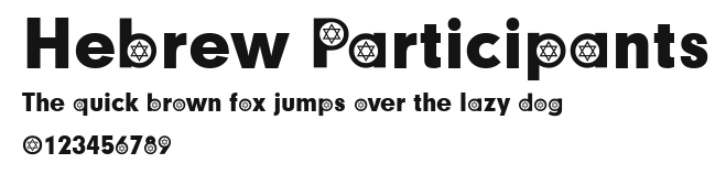 Hebrew Participants.ttf