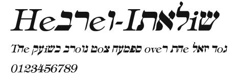 Hebrew-Italic.ttf