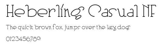 Heberling Casual NF.ttf