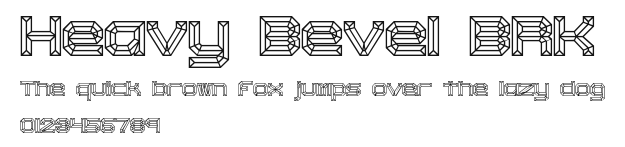 Heavy Bevel BRK.ttf