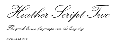 Heather Script Two.ttf