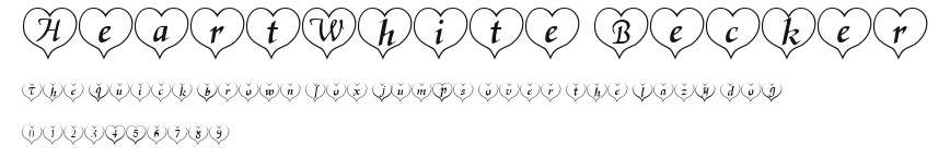 HeartWhite Becker.ttf