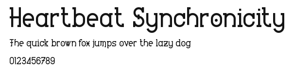 Heartbeat Synchronicity.otf