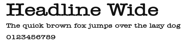 Headline Wide Preview