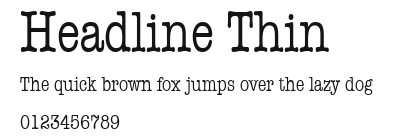 Headline Thin.ttf