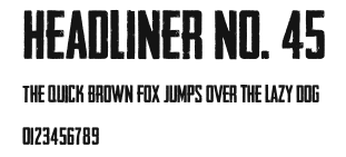 Headliner No. 45.ttf