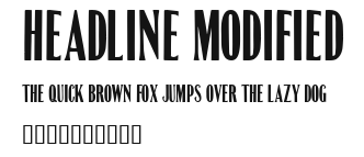 Headline Modified.ttf