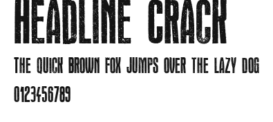 Headline Crack.ttf