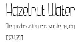 Hazelnut Water.ttf