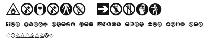 Hazard Signs.ttf