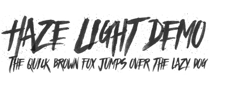 Haze Light Demo.otf