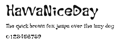 HavvaNiceDay.ttf