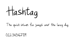 Hashtag.ttf