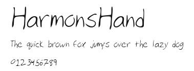 HarmonsHand.ttf