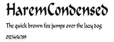 HaremCondensed.ttf