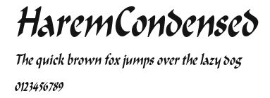 HaremCondensed.ttf