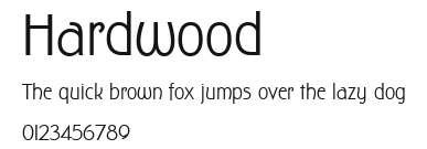 Hardwood.ttf