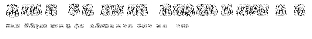 Hard to Read Monograms Two.otf