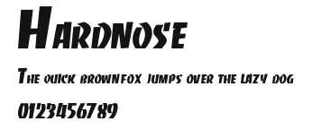Hardnose .ttf