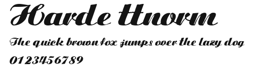 Harde ttnorm.ttf