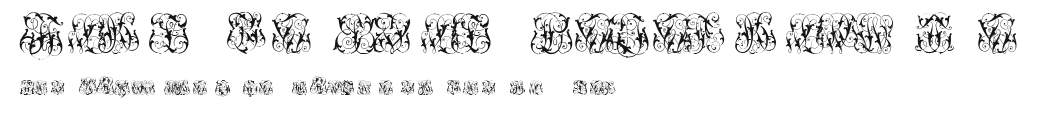 Hard to Read Monograms Two.ttf