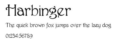 Harbinger.ttf