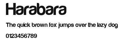 Harabara.ttf