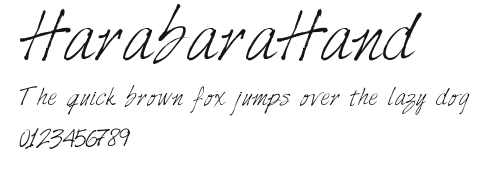 HarabaraHand.ttf