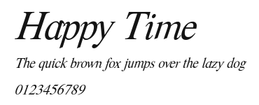 Happy Time.otf