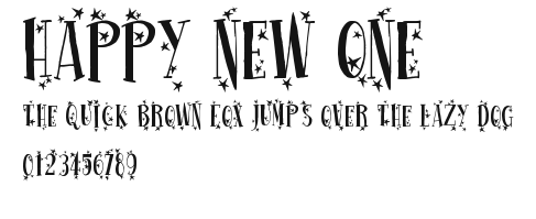 Happy New One.ttf