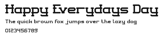 Happy Everydays Day.ttf