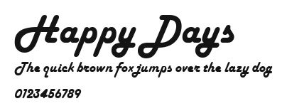 Happy Days.ttf