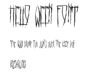 HELLO WEEN FONT Preview